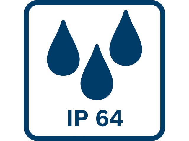 Brezžična svetilka Bosch za uporabo na gradbišču GLI 18V-3000, 06014A8100